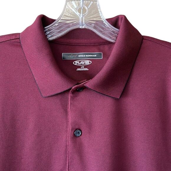 Greg Norman Play Dry Mens Polo Shirt - Picture 3 of 4